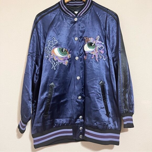 Coach Oversized Souvenir Varsity Jacket - Picture 7 of 12